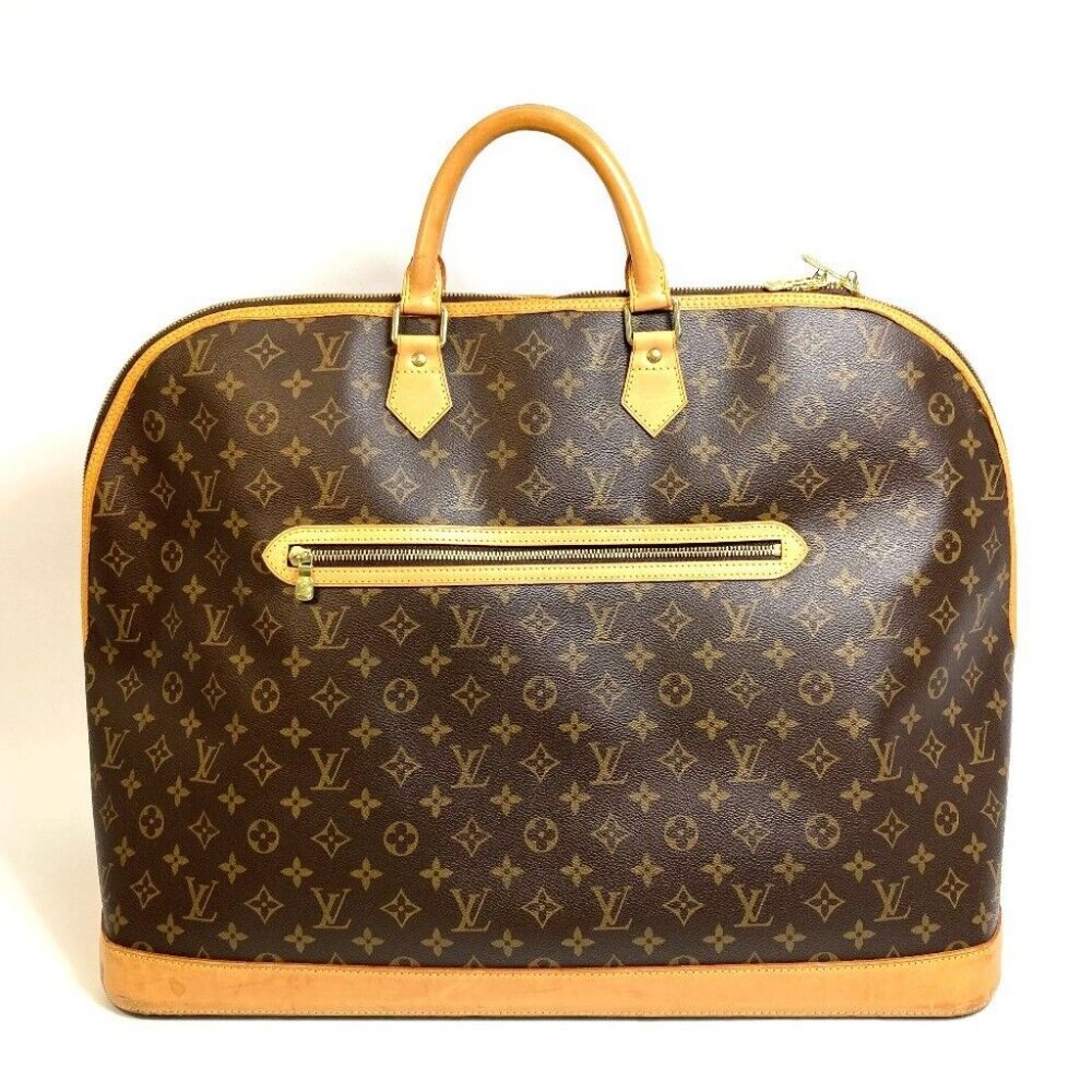 Authentic LOUIS VUITTON M41445 Monogram Alma Voyage GM Hand Bag Duffle Bag